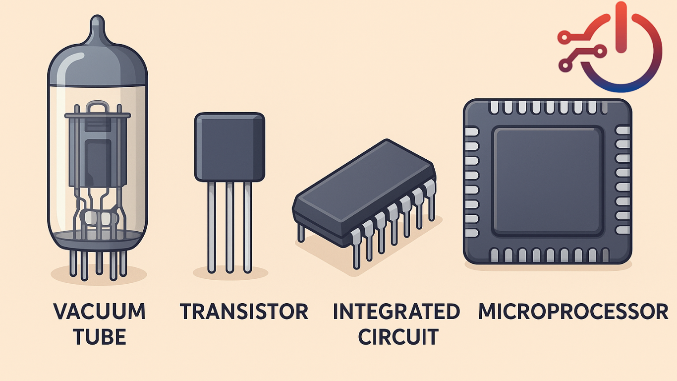 الإلكترونيات: القصة المدهشة من الشرارة الأولى إلى عقول الأجهزة الذكية