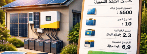 كيف تحسب احتياج منزلك من الطاقة الشمسية بطريقة صحيحة خطوة بخطوة