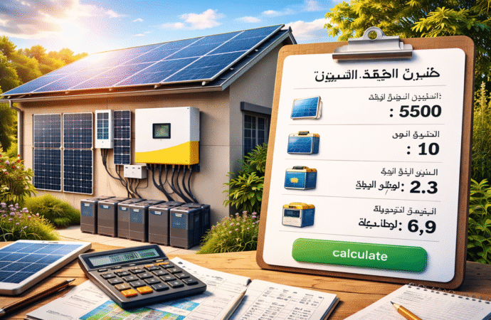 كيف تحسب احتياج منزلك من الطاقة الشمسية بطريقة صحيحة خطوة بخطوة